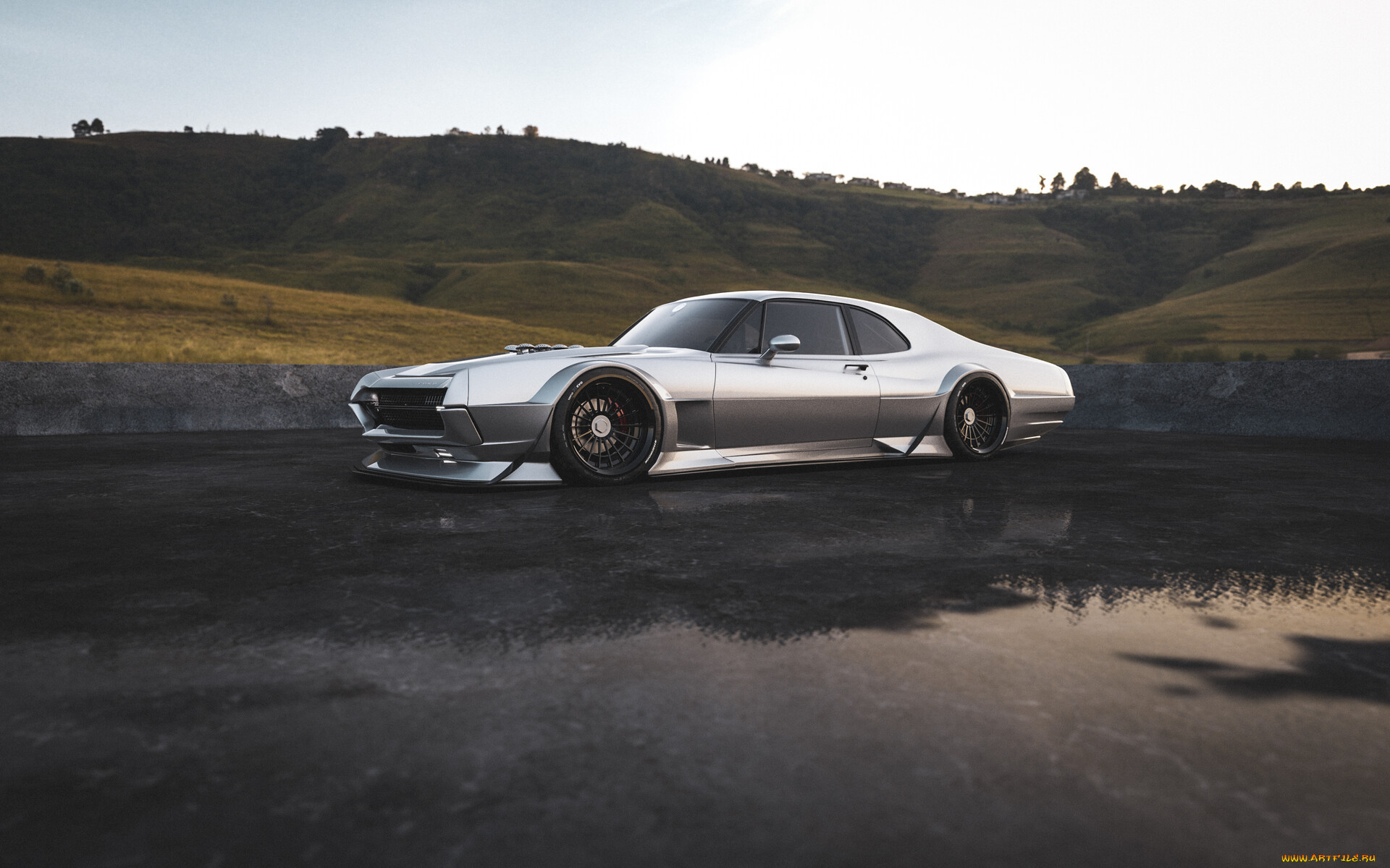 ford falcon, , 3, ford, falcon, resomod, widebody, tuning, car, , 